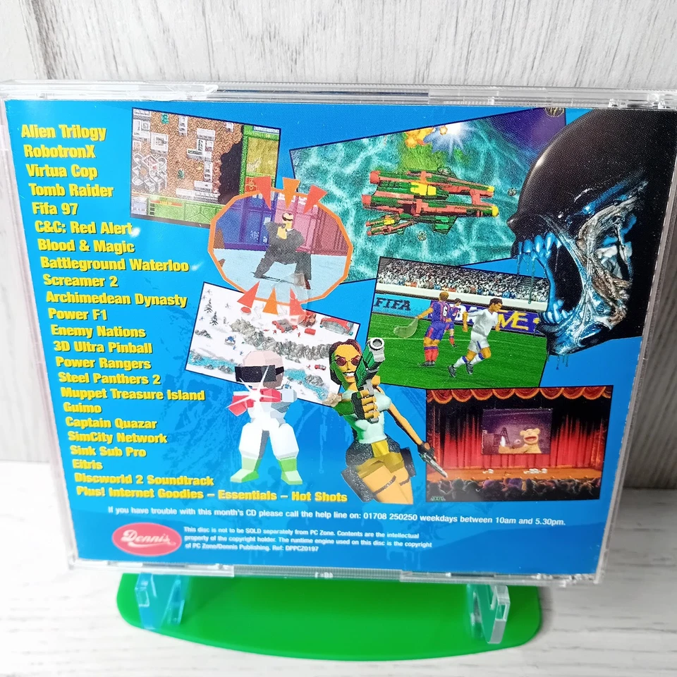 PC ZONE ISSUE 46 JAN 1997 DEMO DISC PC CD ROM GAME - RARE RETRO GAMING - Image 2 of 4