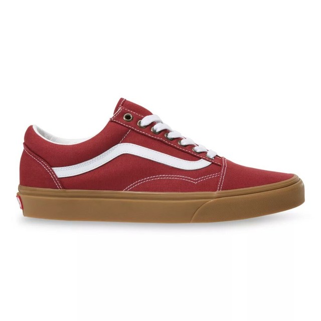 red vans low top old skool
