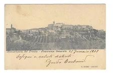 MONSAMPOLO DEL TRONTO - PANORAMA GENERALE -  FP VIAGGIATA 1908