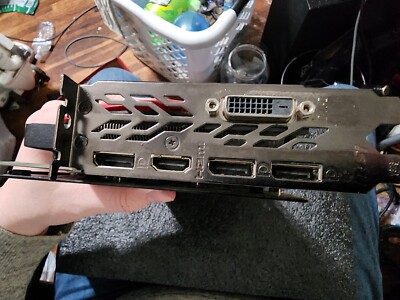 MSI NVIDIA GeForce GTX 1060 6GB GDDR5 Graphics Card