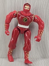 Bandai 1995 Mighty Morphin Power Rangers Slashing Red Ninja Ranger Works