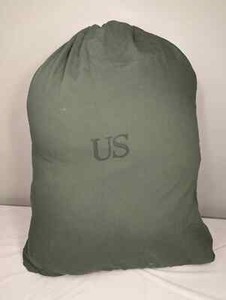 USGI Army BARRACKS LAUNDRY CLOTHING BAG OD 100% Cotton Military NO WRITING EXC