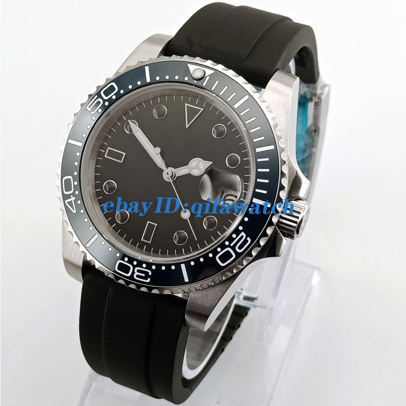40mm sapphire glass mingzhu DG2813 automatic mens watch Date