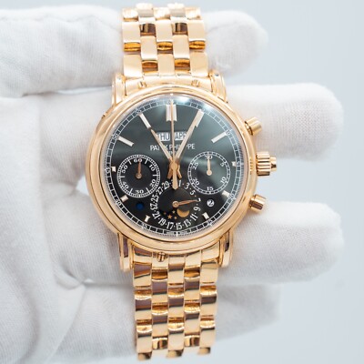 PATEK PHILIPPE  -  Perpetual Calendar Split Seconds Chronograph 5204/1R B&P 2022