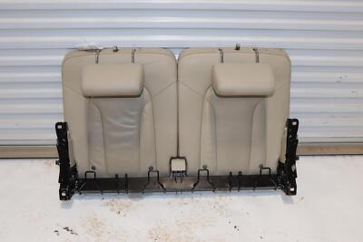 2007-2015 AUDI Q7 REAR 3RD THIRD ROW SEA UPPER BACKREST CUSHION LEATHER TAN OEM
