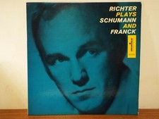 RICHTER PIANO SCHUMANN, FRANCK 1960'S LP VINYL ALBUM
