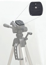 Quick Release Plate for Amazon Basics 60 Tripod Amazonbasics 60" tripod QR shoe