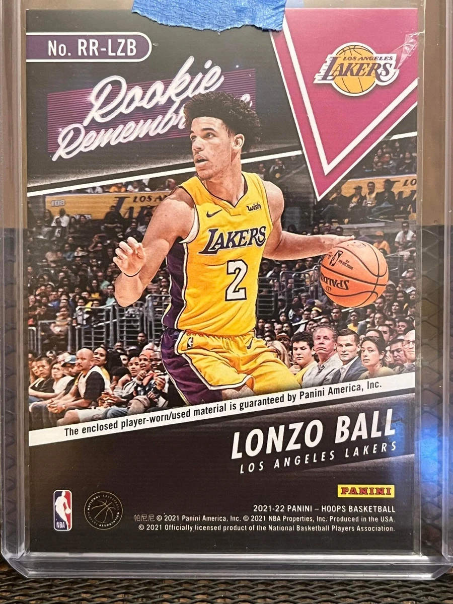 Lonzo ball deals lakers jersey