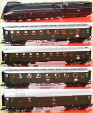 Fleischmann 481473 train set Frankfurt-Vienna BR 03 1090 DRG/DRB Ep. 2 [DCC SOUND]