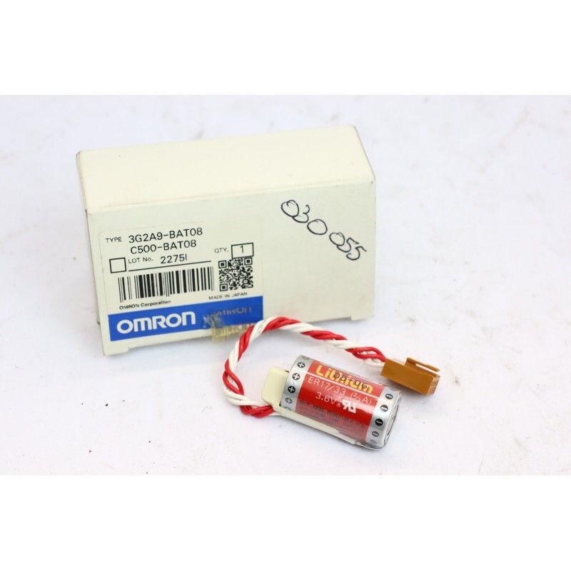 Omron C500-BAT08 Batterie carte READ DESC (B924)