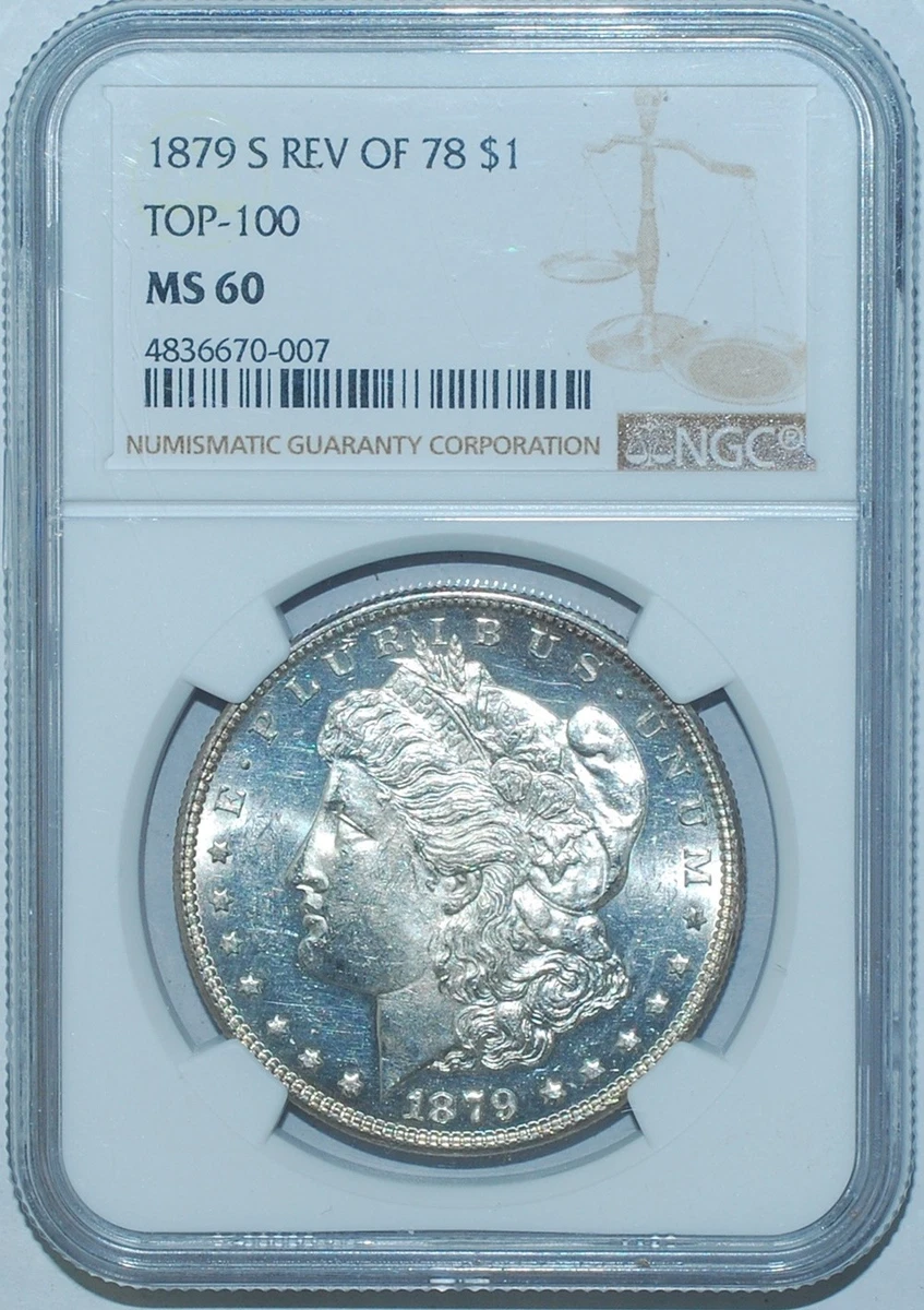 MS 60 Graded 1878 Year Morgan US Dollars (1878-1921) for sale | eBay
