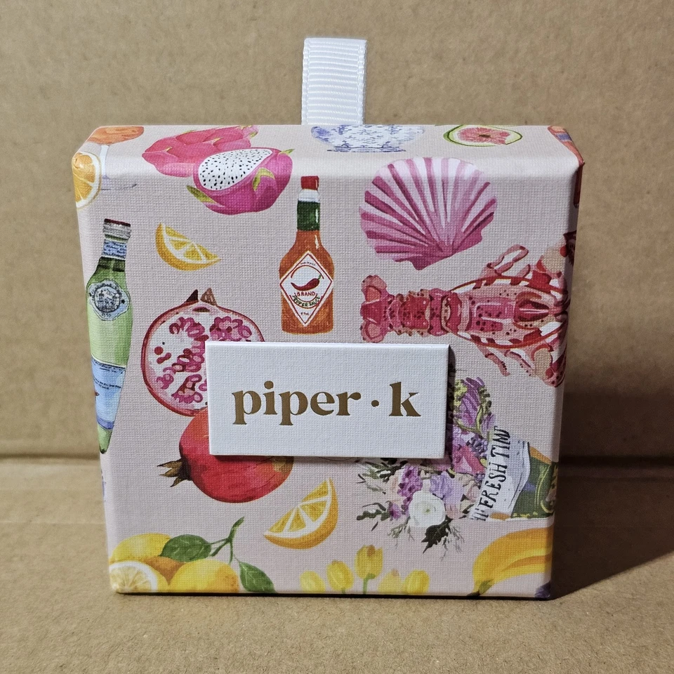 14k Gold Plated Piper K Earrings. New In Box. Lead & Nickel Free - Image 2 of 4