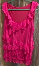 Hot Pink Ruffle Club dress