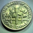 1985 D Roosevelt Dime Circulated — photo 8