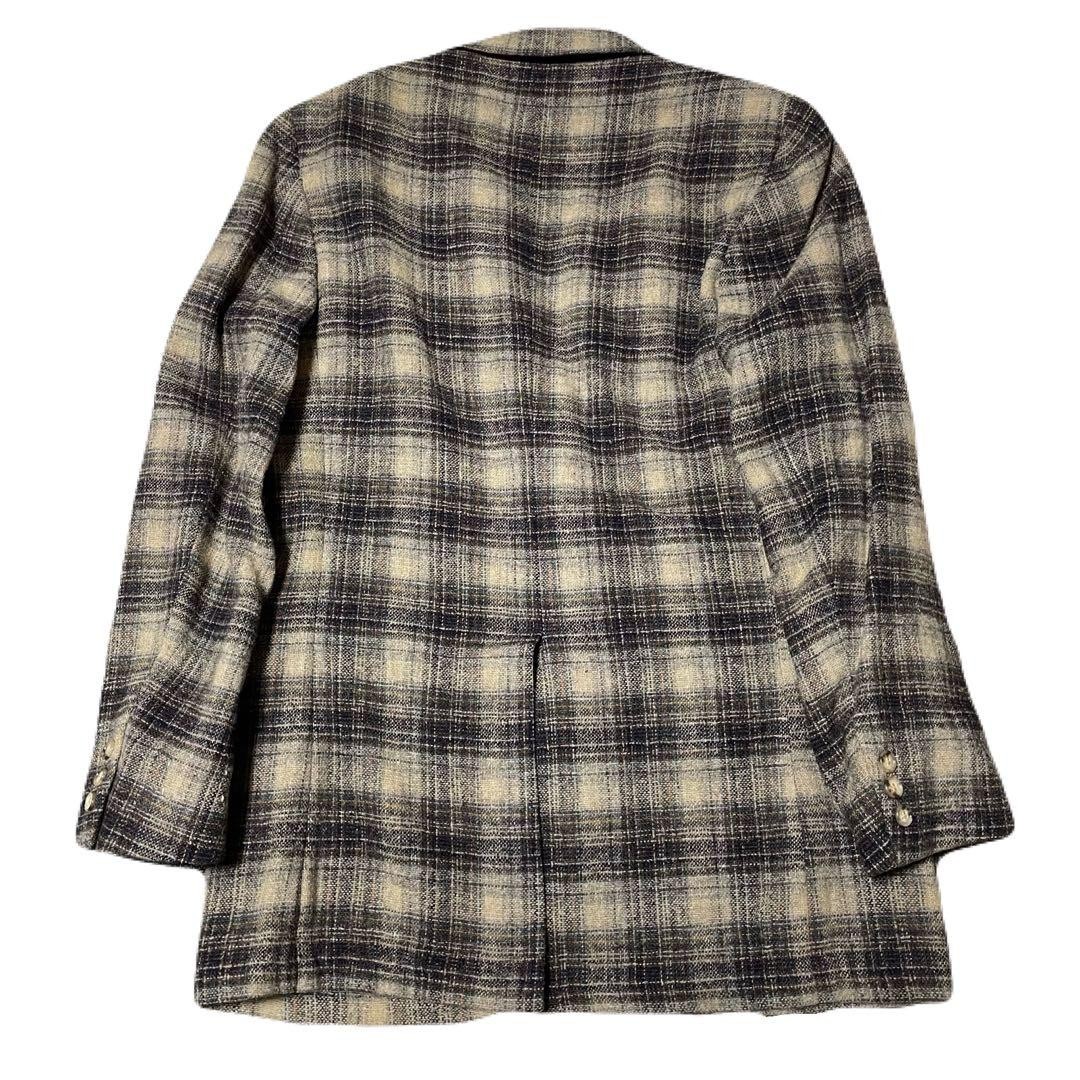 Pendleton Wool Plaid Tailored Jacket Free Size Be… - image 2