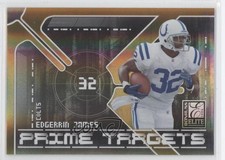 2006 Donruss Elite Prime Targets Gold 371/1000 Edgerrin James #PT-3 HOF 0l2