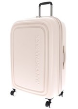 MANDARINA DUCK Trolley Logoduck + Trolley L White Mocha