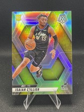 Isaiah Collier - 2024-25 Panini Mosaic Silver Prizm Rookie No. 222 Utah Jazz 