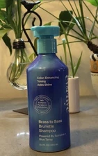 Eva NYC Brass To Sass Brunette Color Toning Shampoo 8.8 NEW Nordstroms Free Ship