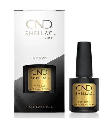 CND Shellac Top Coat- Pro size .05oz/15ml