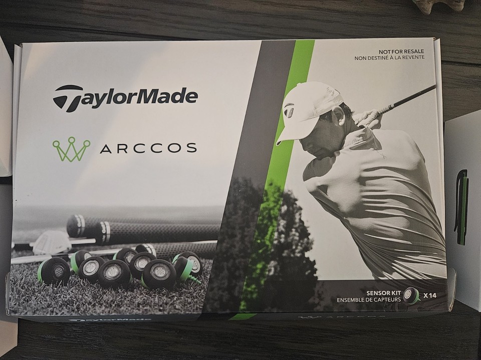 Arccos Golf Arccos Smart Bundle-Gen 3 Sensors, Link PRO & 1st Year's Membership, Sensori Intelligenti Unisex Adulto, Verde/Nero - Foto 6