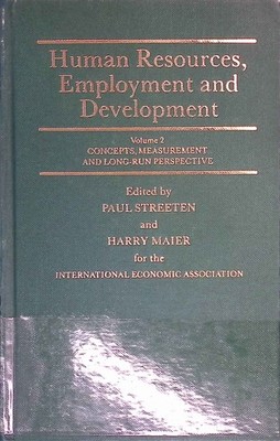 Human Resources, Employment and Development. Volume 2: Concepts, Measurement and