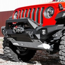 Rival Sto&szlig;stange breit vorne Alu komplett Set Jeep Wrangler JK JL