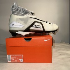 Nike Alpha Menace Elite 3 White Black DR5659-100 Men's Size 16 New In Box