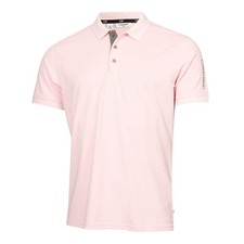 Image of Calvin Klein Club Golf Polo Shirt - C9951 - Baby Pink
