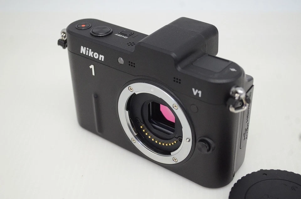 [2,100 shots] Nikon 1 V1 10.1MP Mirrorless Digital Camera Black Body #251104x - Image 2 of 4