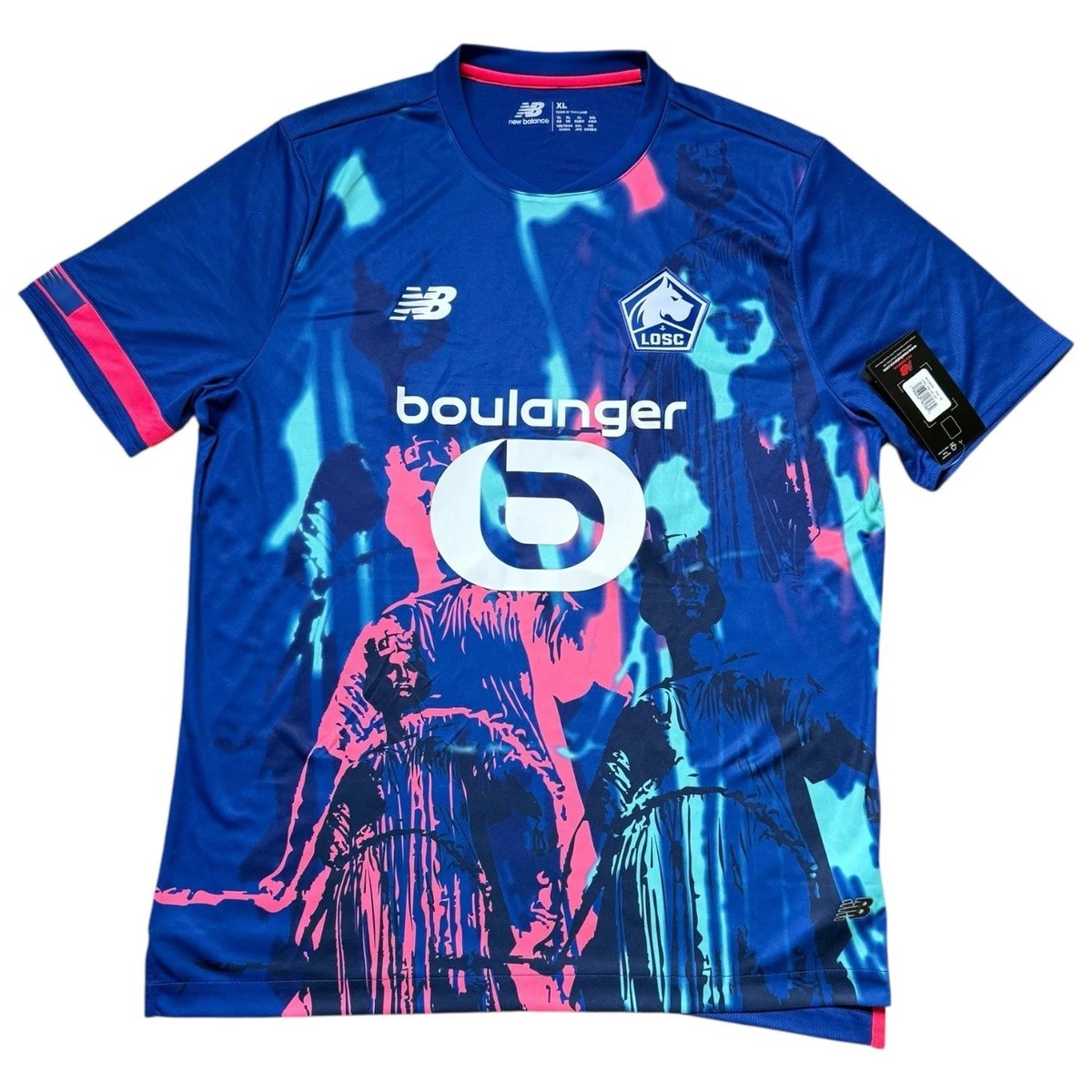 Le nouveau maillot du Losc dévoilé, une tunique dédiée à l'histoire du