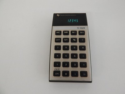 Texas Instruments TI-1025 Elektronischer Taschenrechner (WMN45)