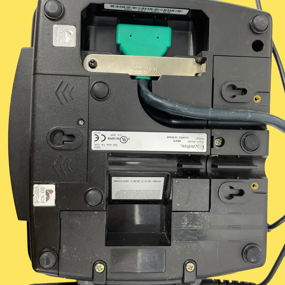 PARA REPUESTOS Lote de 3 Terminal de Pago con Tarjeta de Crédito Verifone MX870 #4832 Z43 B15 Foto 3 de 4