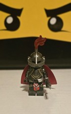 NEW Custom LEGO Medieval Grey Knight Minifigure Sword Cape Armor