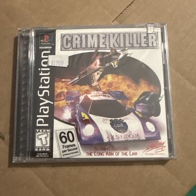 Crime Killer (Sony PlayStation 1, 1998) Brand new factory sealed 