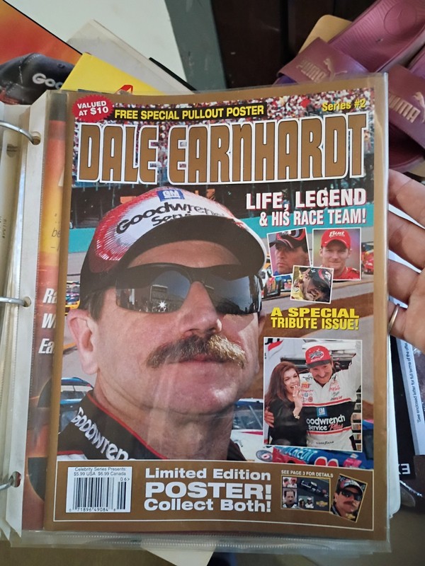 Dale Earnhardt Limited Edition Tribute Issue 2001 Special Pullout Poster