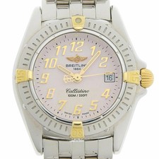 BREITLING Callistino Date B52345 Light SS 28mm #014