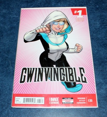 INVINCIBLE #135 1st print iMAGE COMICS 2015 ROBERT KIRKMAN spider-gwen BW NM htf