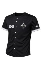 Las Vegas Aces/Las Vegas Aviators Baseball Jersey Size Large 4/3/26