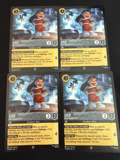 Disney Lorcana Fabled - Lilo Best Explorer Ever - 174/204 PLAYSET