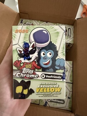 2026 TOPPS Chrome Veefriends Value Box Blaster  LOT OF 7 IN HAND SHIPS FAST