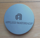 SOLAR POWERED CIRCULAR CALCULATOR..SERVOMATIC..7cm DIAMETER.WORKING 2 3/4” Pouch — photo 2