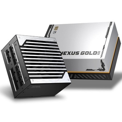 Nexus Gold Power Supply 650W Full Modular Computer PSU, 80Plus Gold with ATX3...