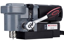 Flache Magnetbohrmaschine &oslash;12-36mm Kernbohrmaschine Kernbohrer bis &oslash;40mm 1050W