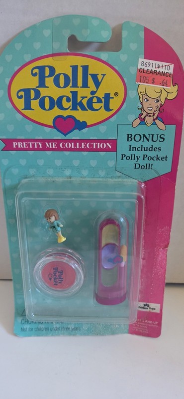 Vintage Pocket Pretty Me Collection Lip Gloss Set On Card Read Description! 