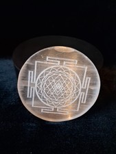 Selenite Crystal Cleansing & Charging Plate