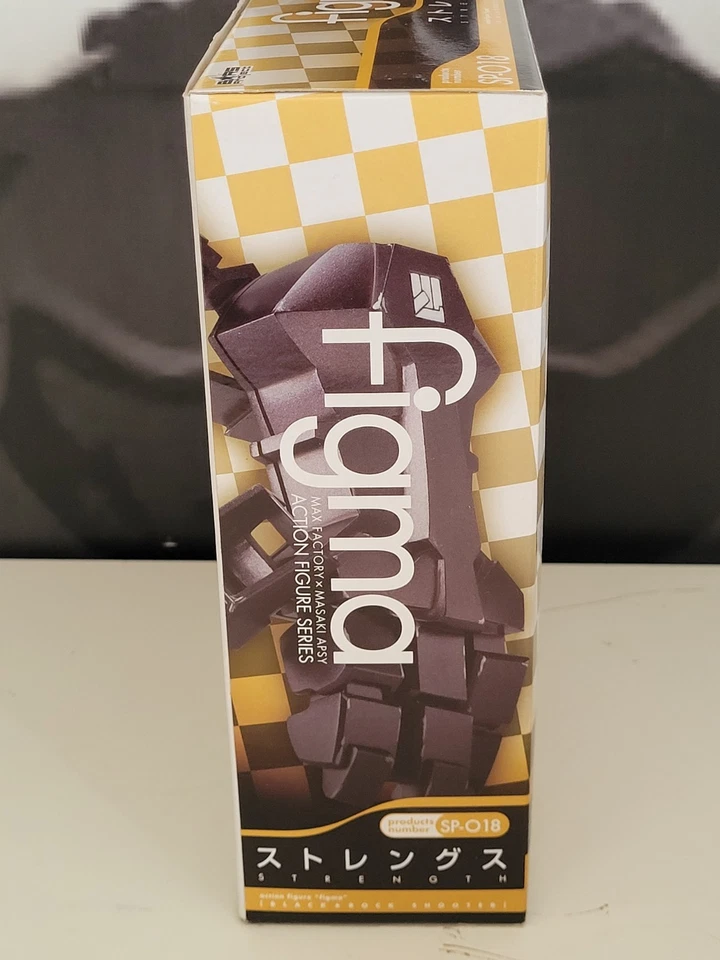 Figura de acción Figma SP-018 Strength Black Rock Shooter Max Factory Good Smile Foto 4 de 4