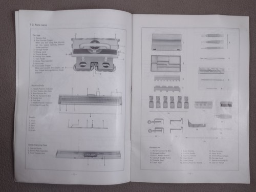 Instruction Manual KH-230 Knitting Machine Manual Guide - Picture 3 of 6