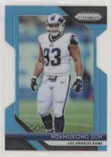 2018 Panini Prizm Light Blue Prizm 183/199 Ndamukong Suh #93 fm0
