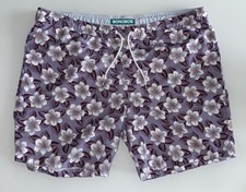 BONOBOS Floral Swim Trunks Men  s Large 7  Lined Swim Shorts Hawaiian